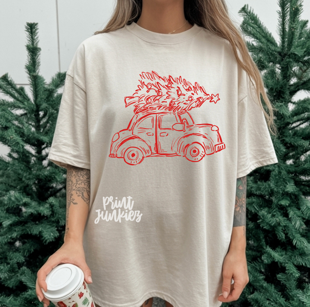 Bug with Christmas Tree - DTF