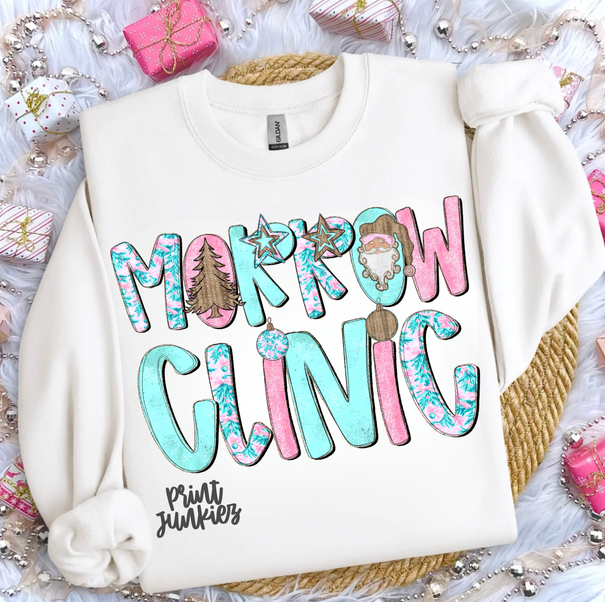 Merry & Pink Alpha - CUSTOM - DTF