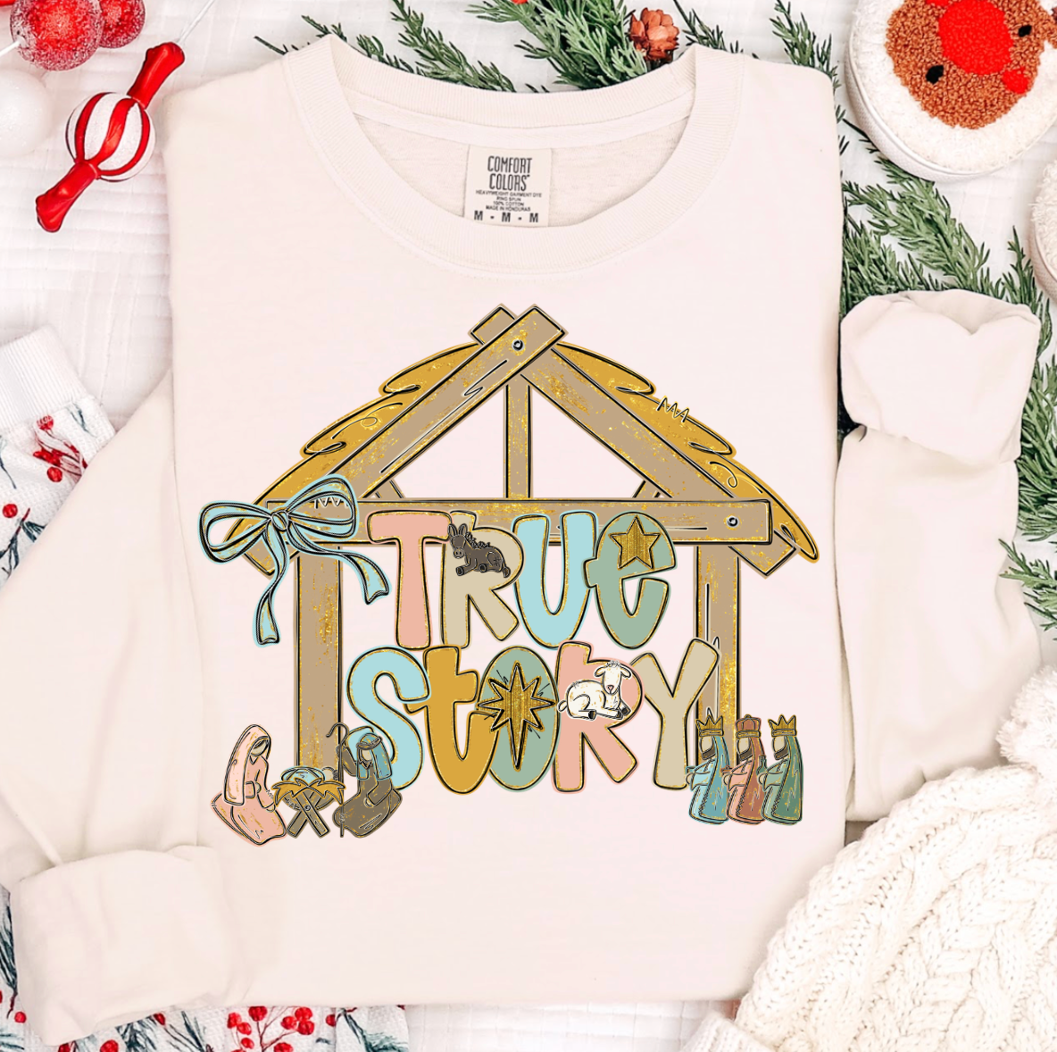 True Story Nativity Alpha - CUSTOM - DTF