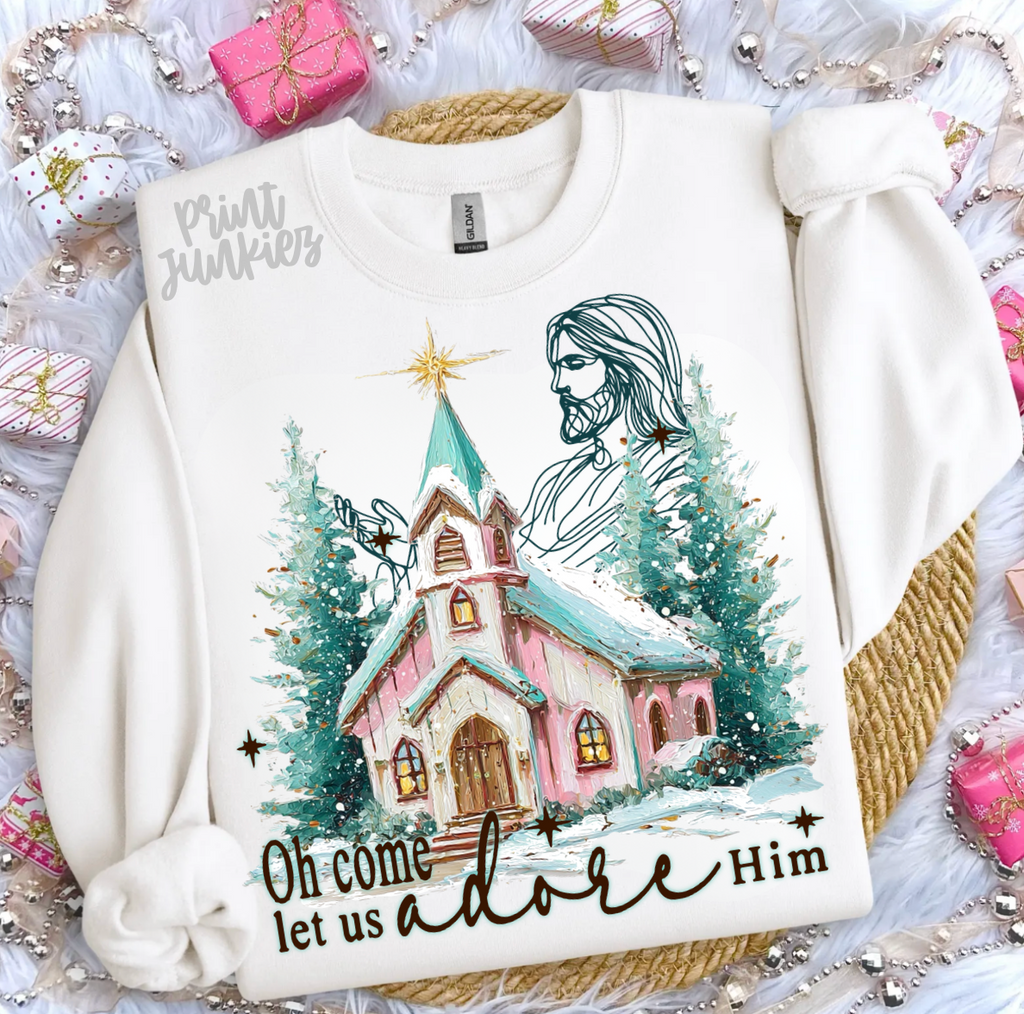 O Come Let Us Adore Him - DTF