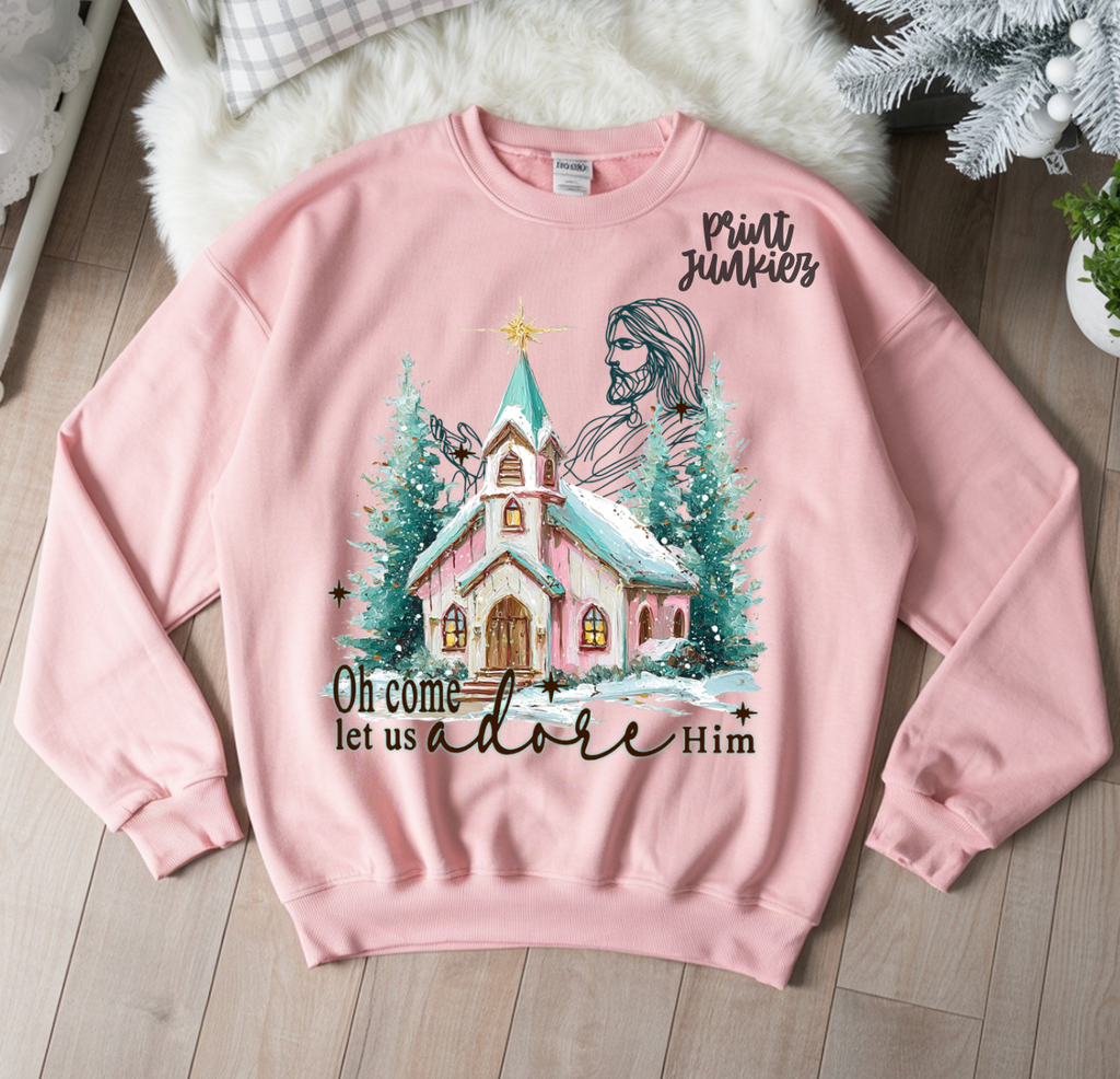 O Come Let Us Adore Him - DTF