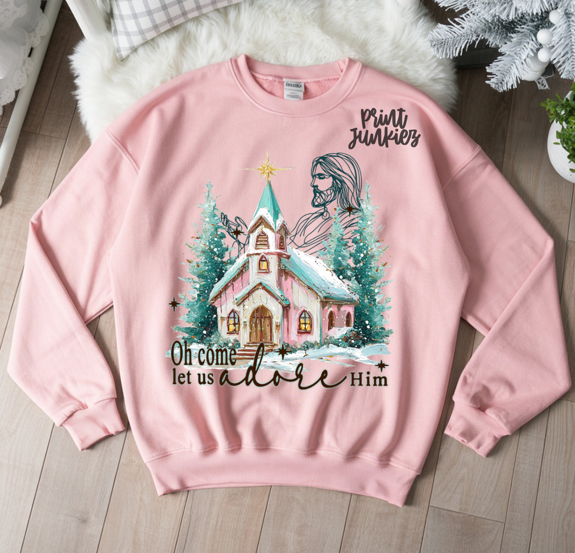 O Come Let Us Adore Him - DTF