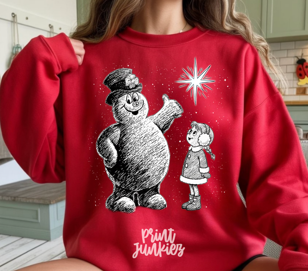 North Star Snow Man - DTF