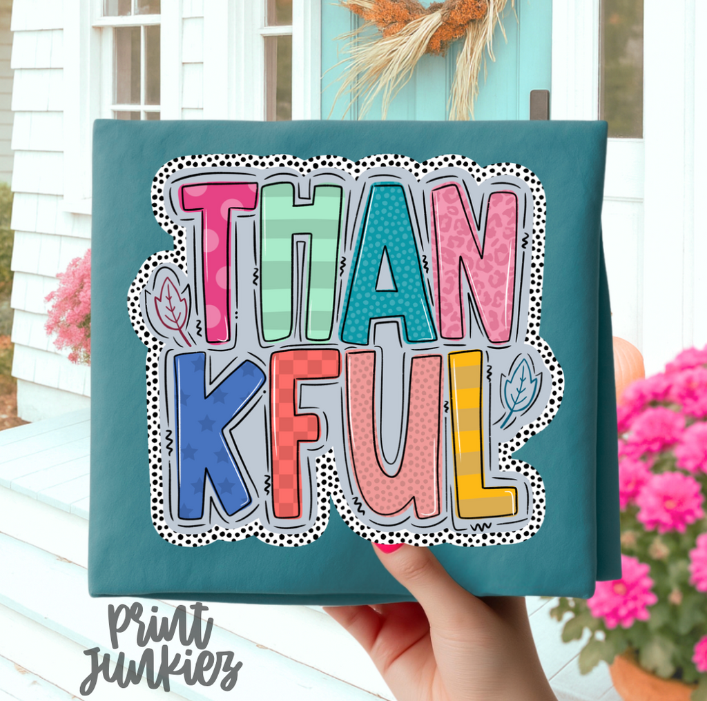 Thankful Dotted - DTF