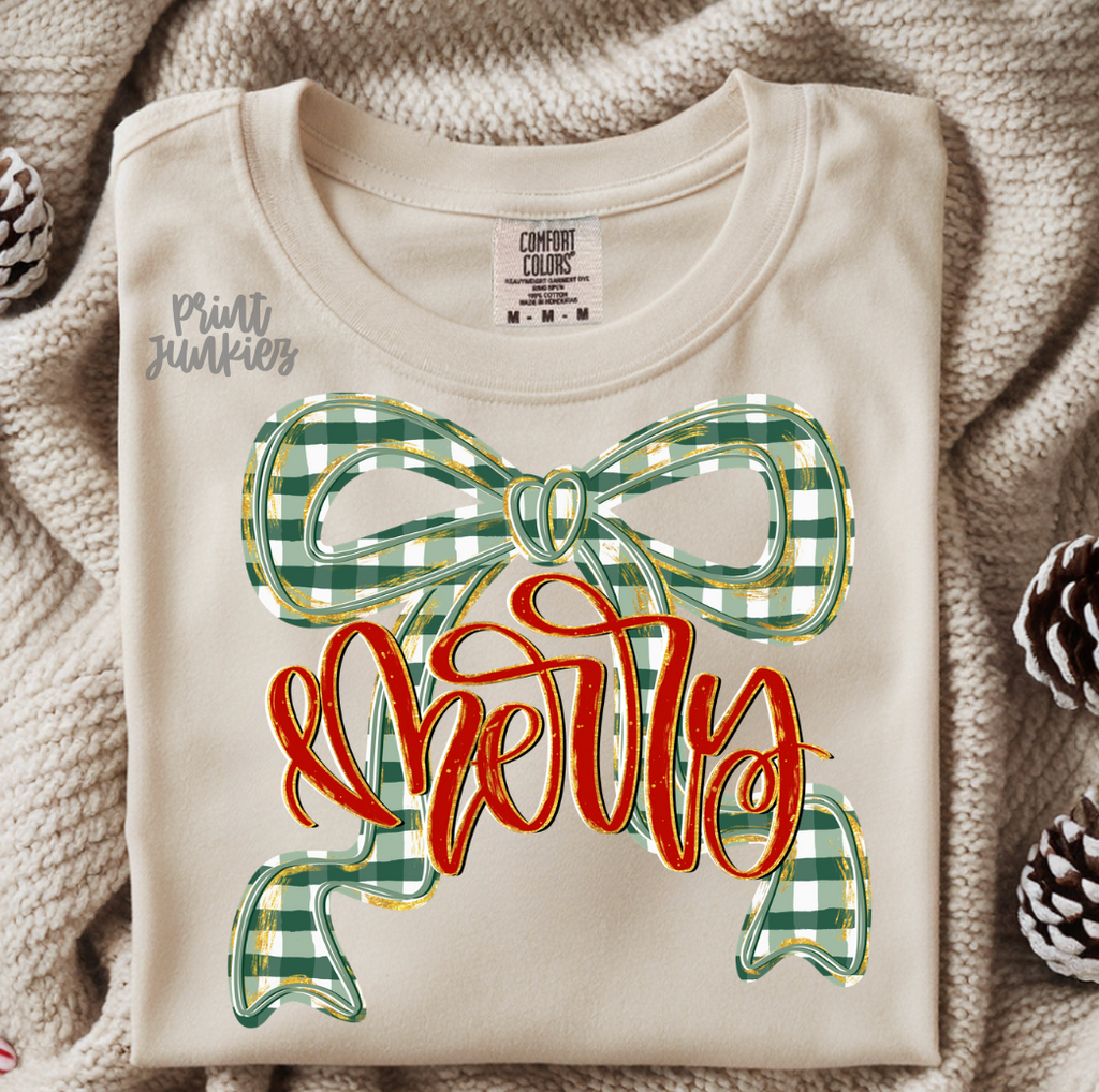 Merry Bow - DTF