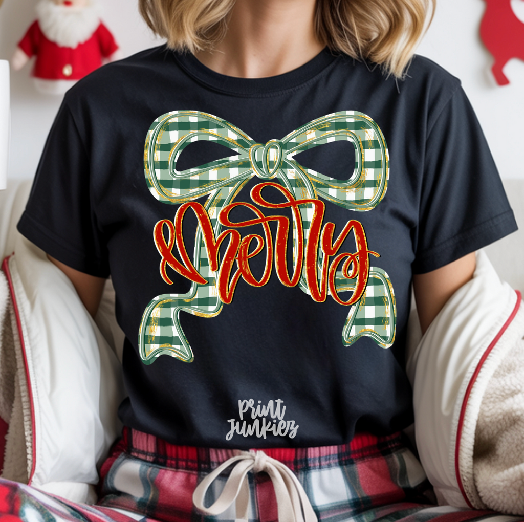 Merry Bow - DTF
