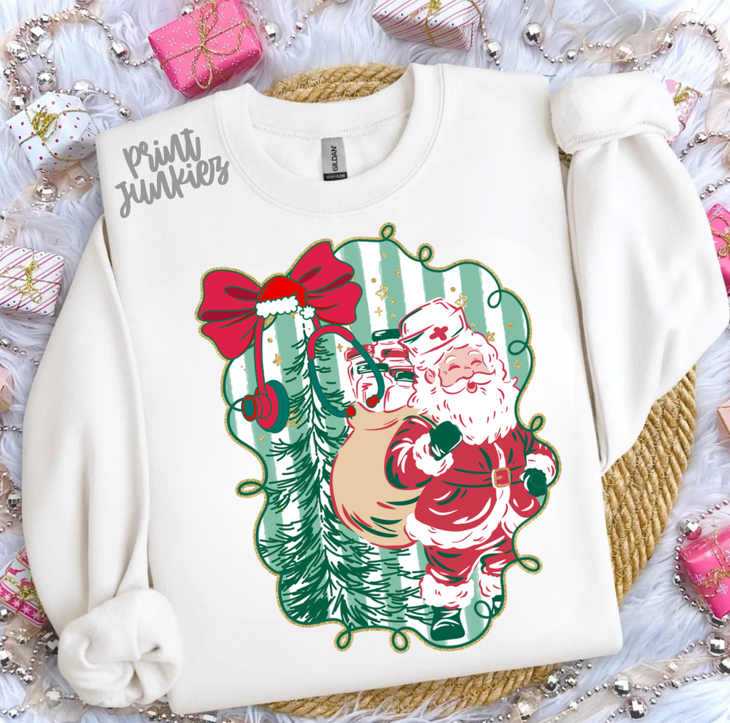 Coquette Healthcare Santa - DTF