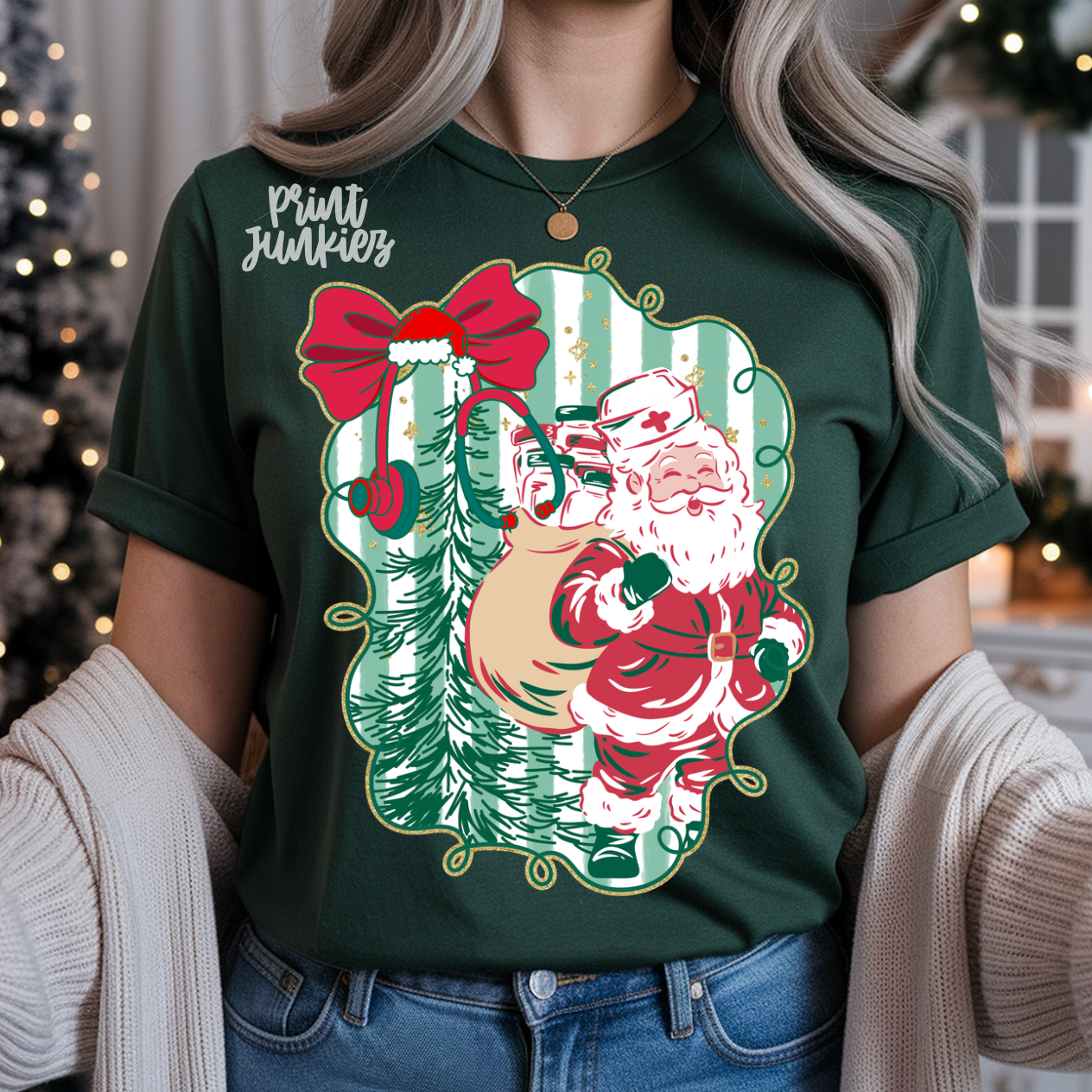 Coquette Healthcare Santa - DTF