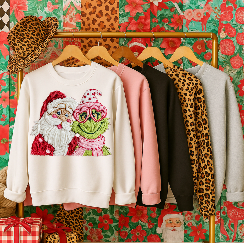 Faux Santa & Friend - DTF