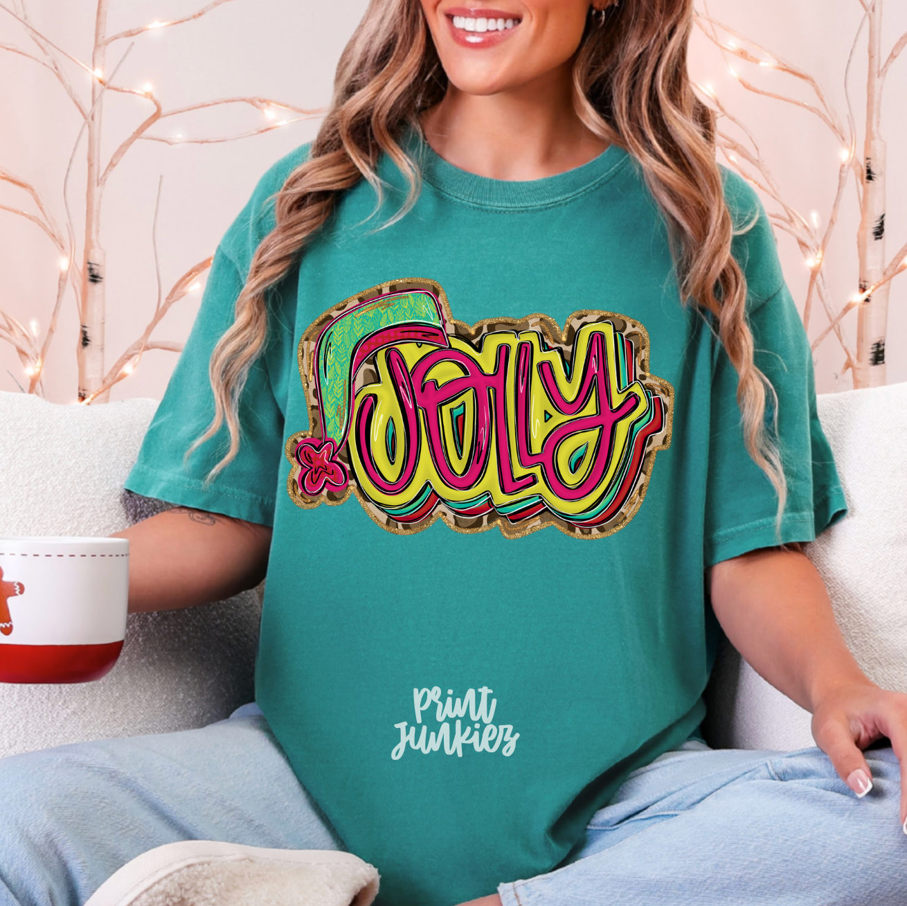 Jolly Cheetah Colorful - DTF