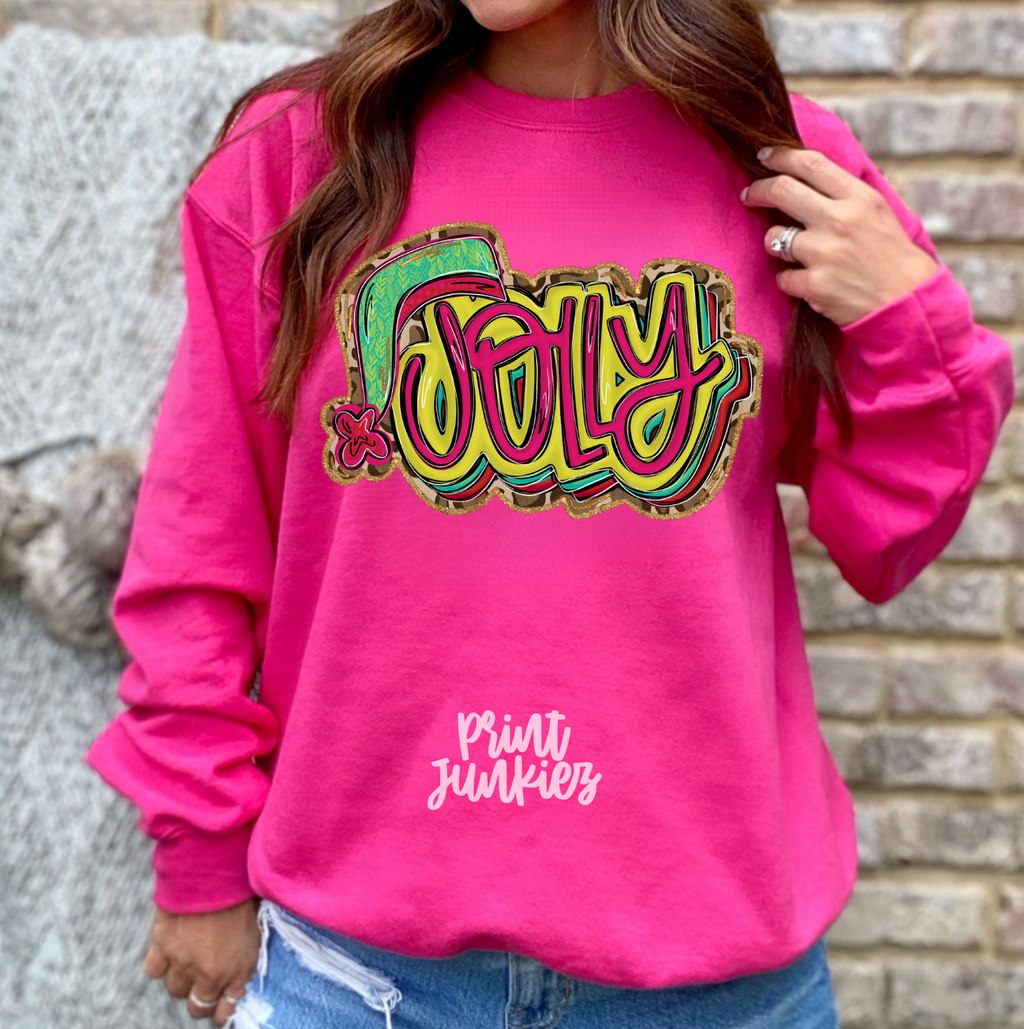 Jolly Cheetah Colorful - DTF