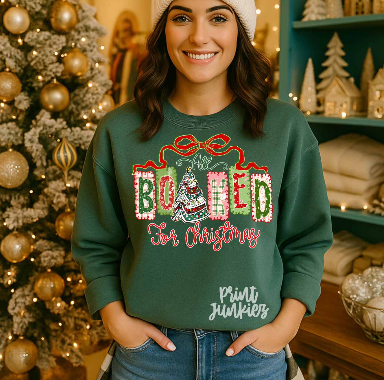 All Booked for Christmas - DTF