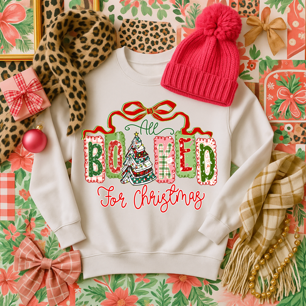 All Booked for Christmas - DTF