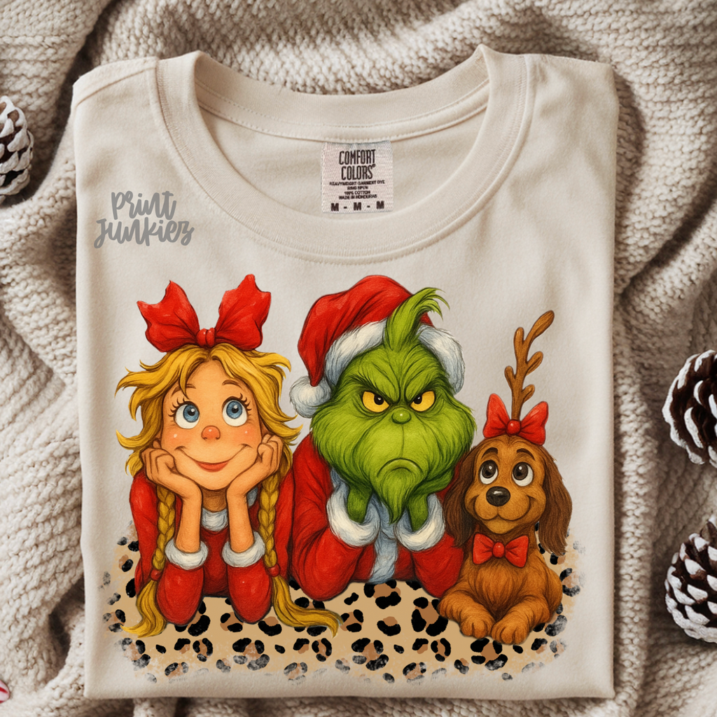 Green man & Friends Cheetah - DTF