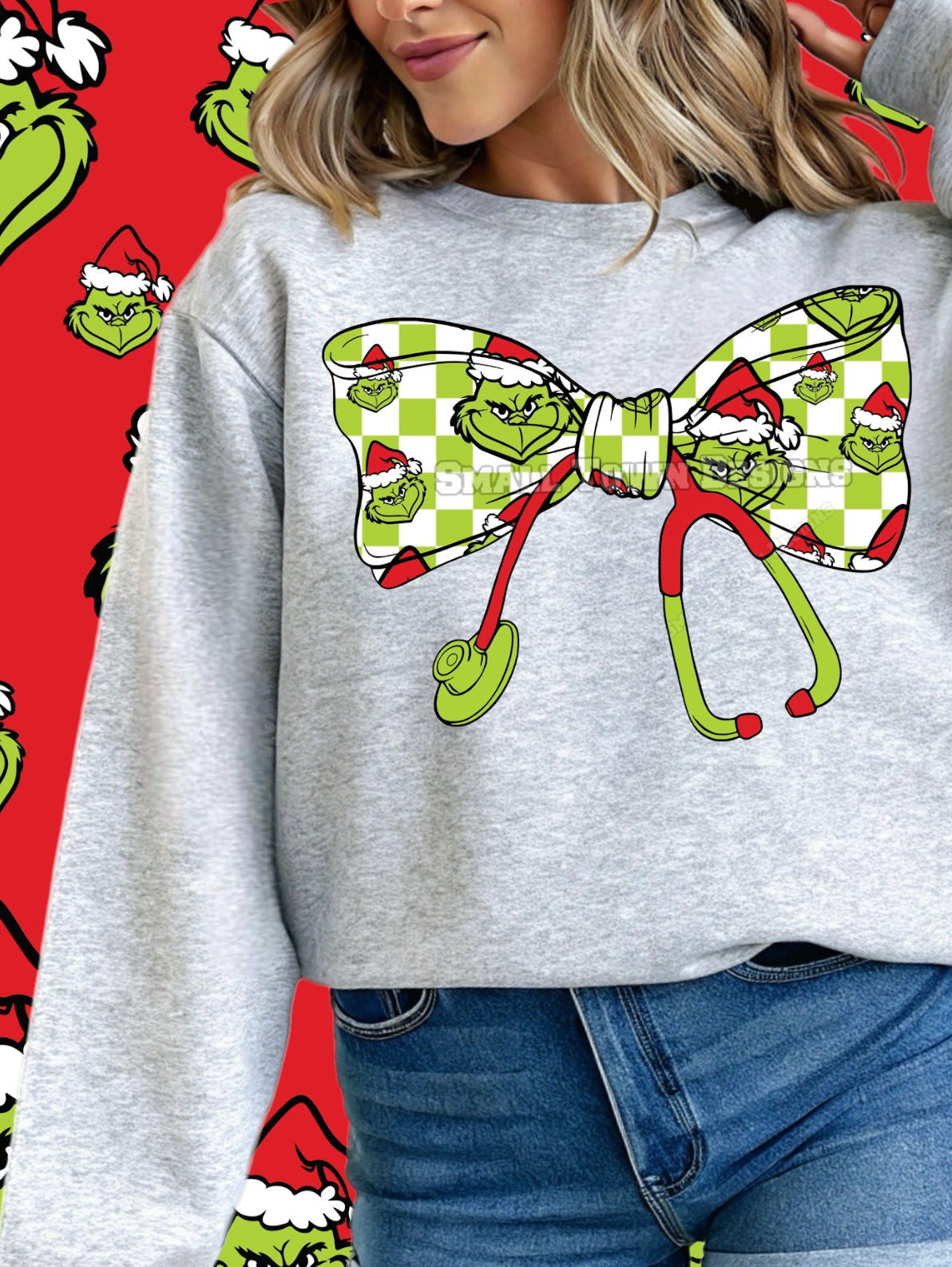 Green Man Checkered - CUSTOM - DTF