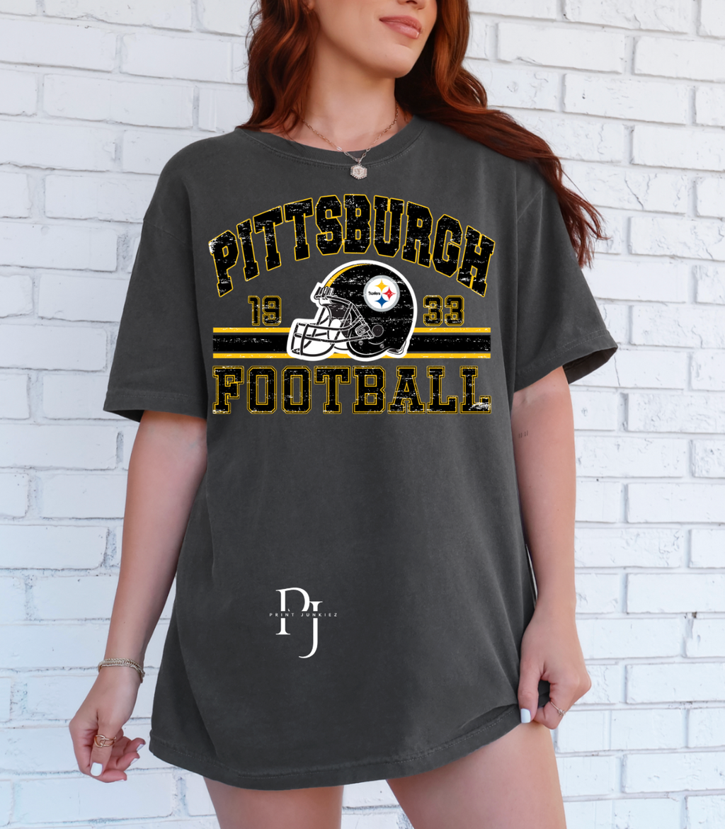 Pittsburgh Distressed - DTF