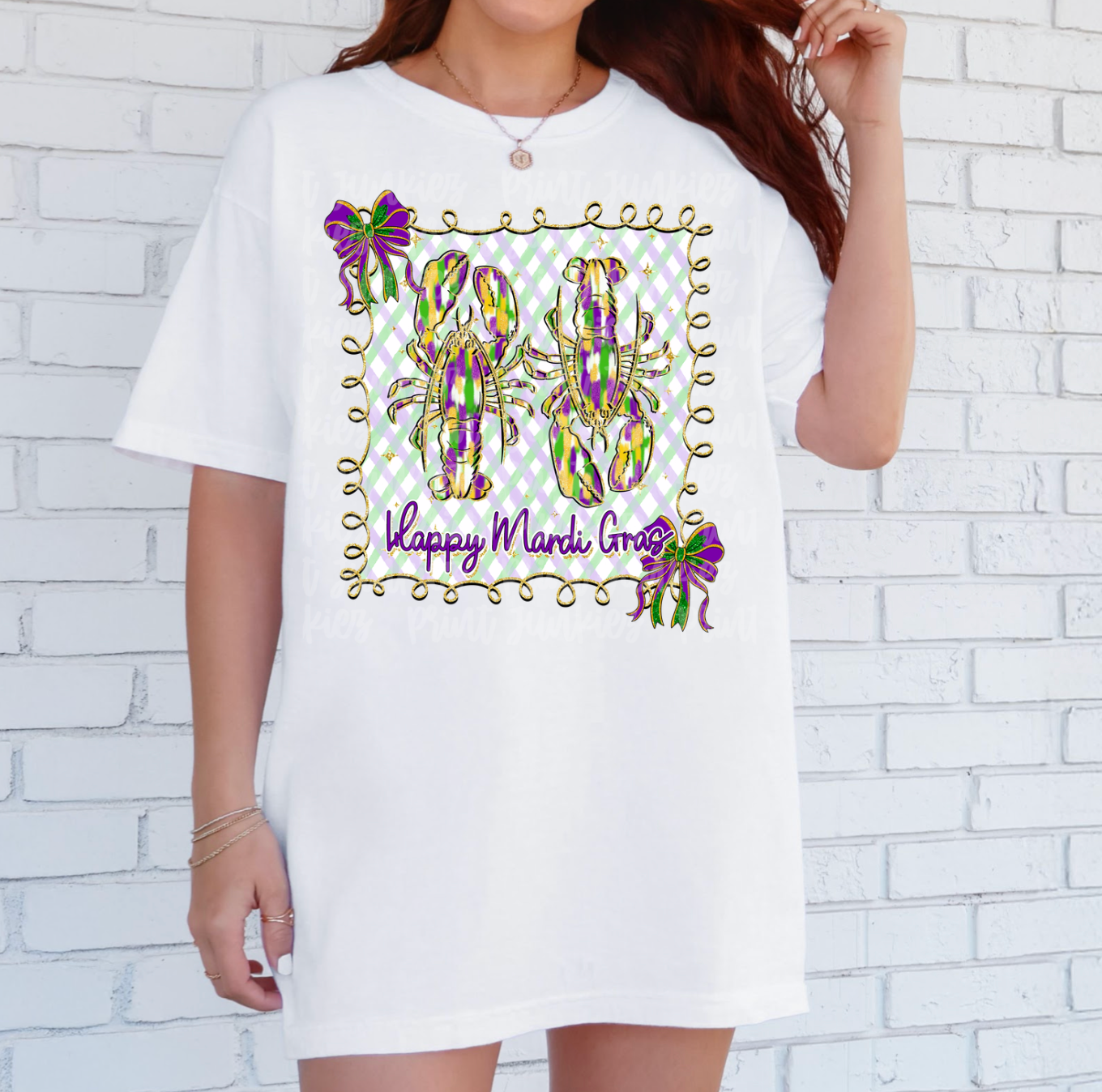 Happy Mardi Gras Coquette - DTF