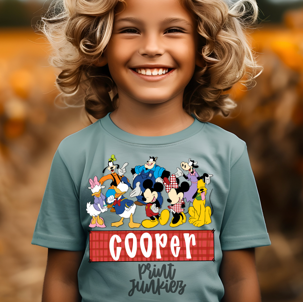 Cartoon Characters - CUSTOM - DTF