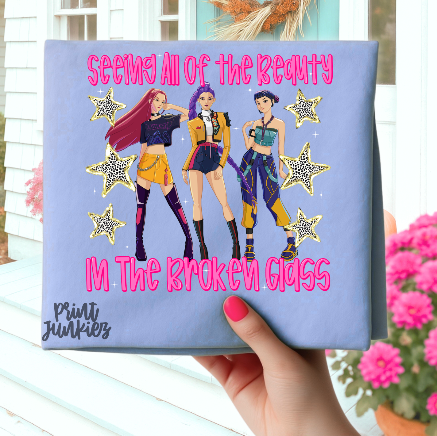 Seeing All of the Beauty in the Broken Glass - DTF