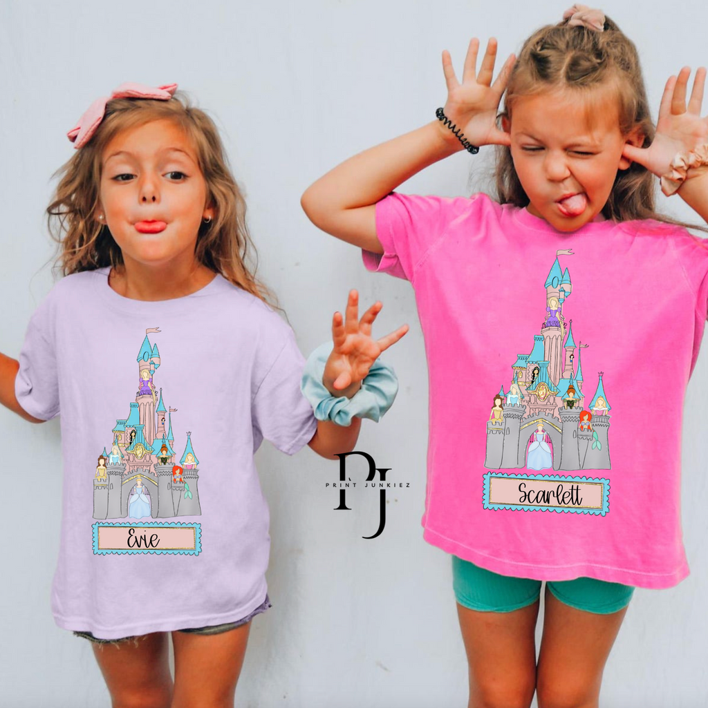 Castle Custom Name Tag - CUSTOM - DTF