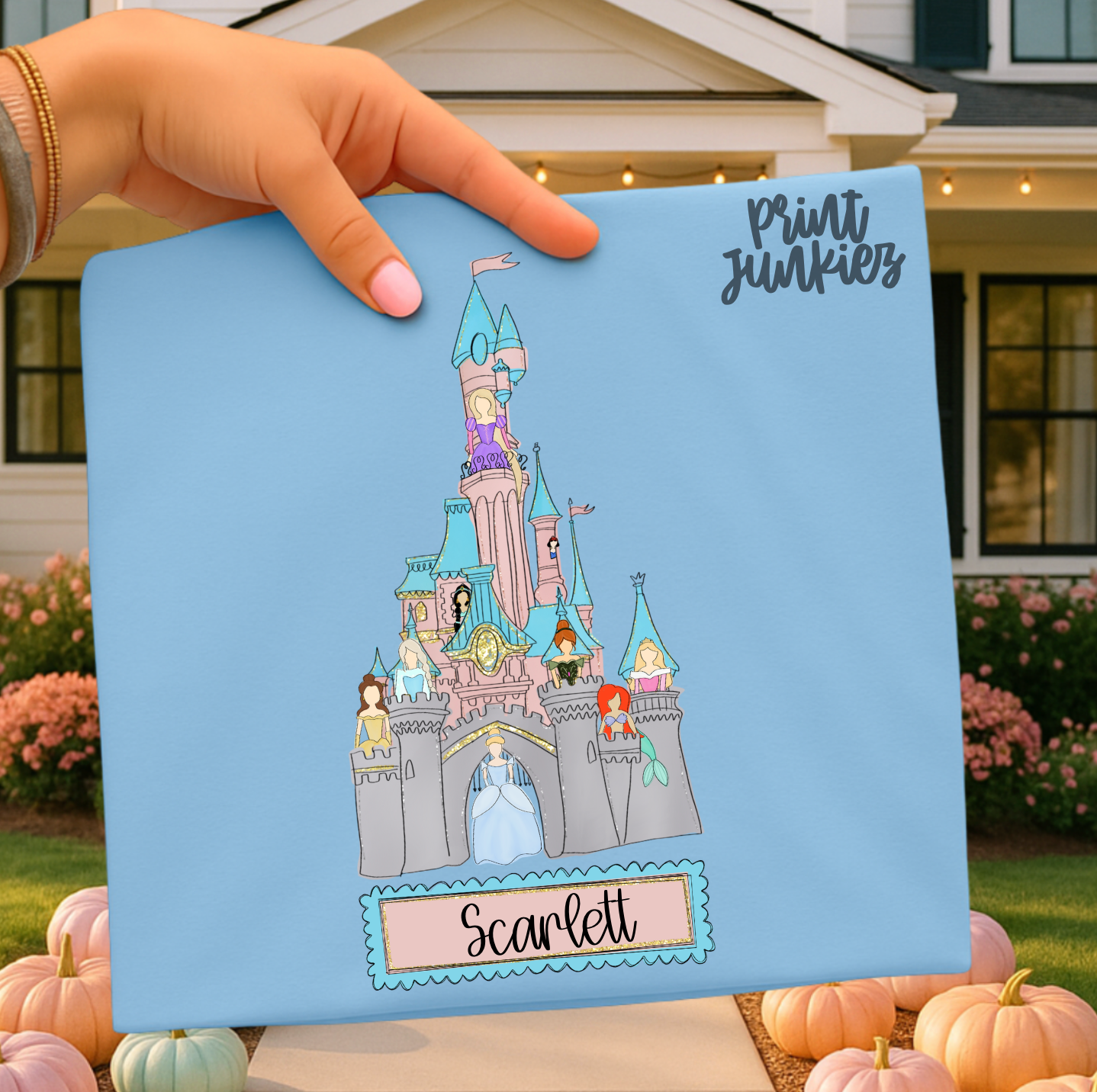 Castle Custom Name Tag - CUSTOM - DTF