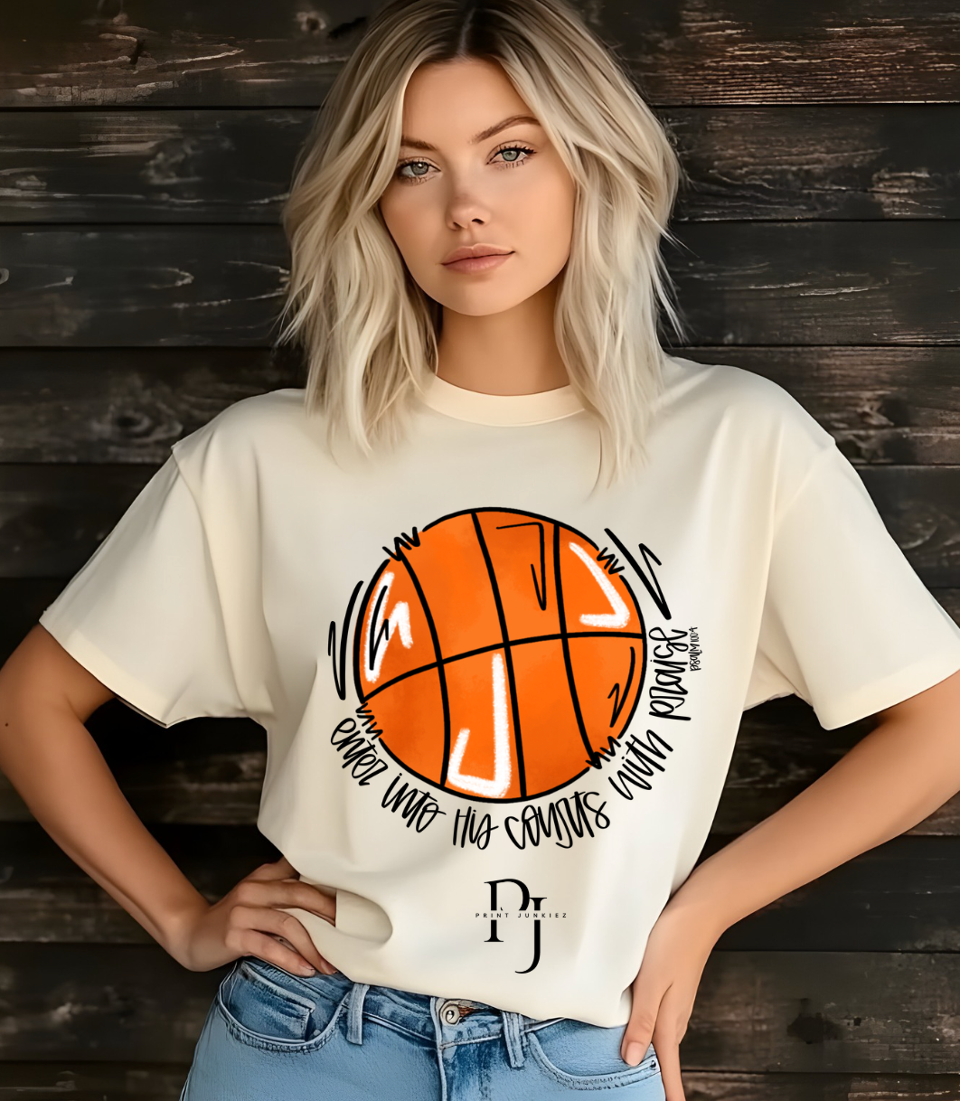 Enter Into His Courts With Priase - DTF