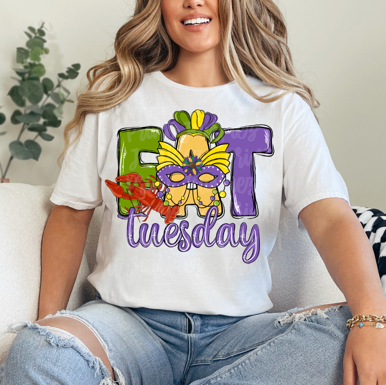 Fat Tuesday Doodle - DTF