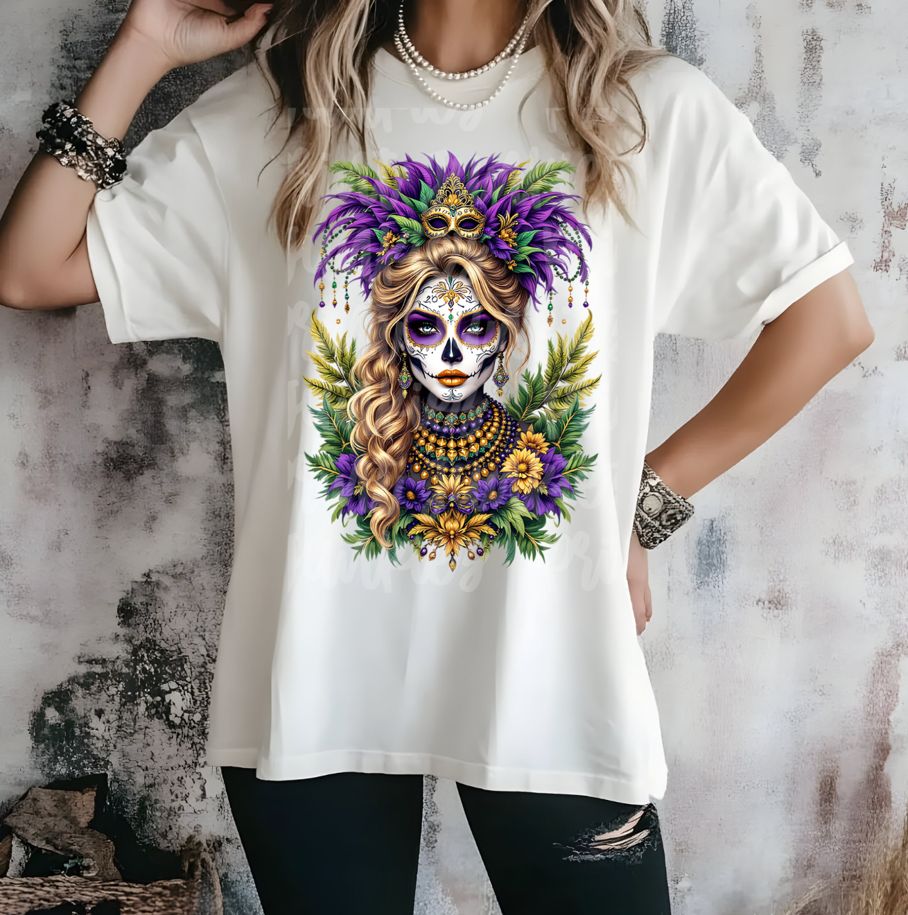 Mardi Gras Queen - DTF