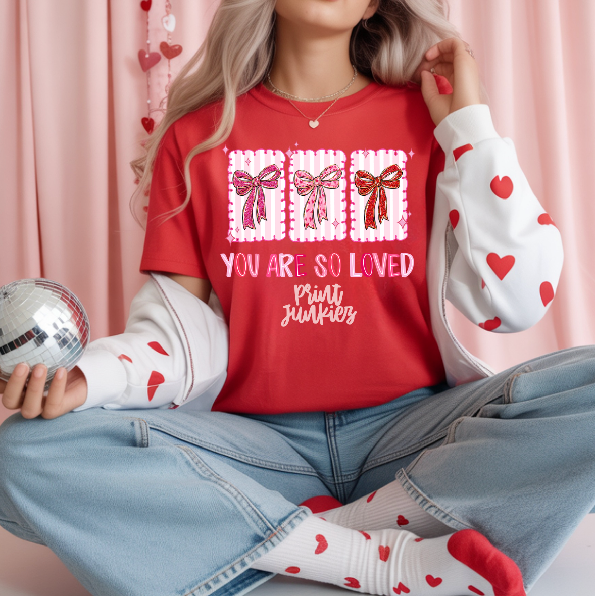You Are So Loved Coquette - DTF