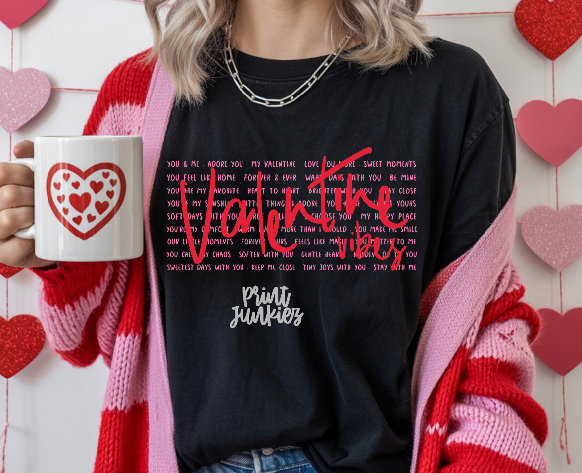 Valentine Vibes Script - DTF