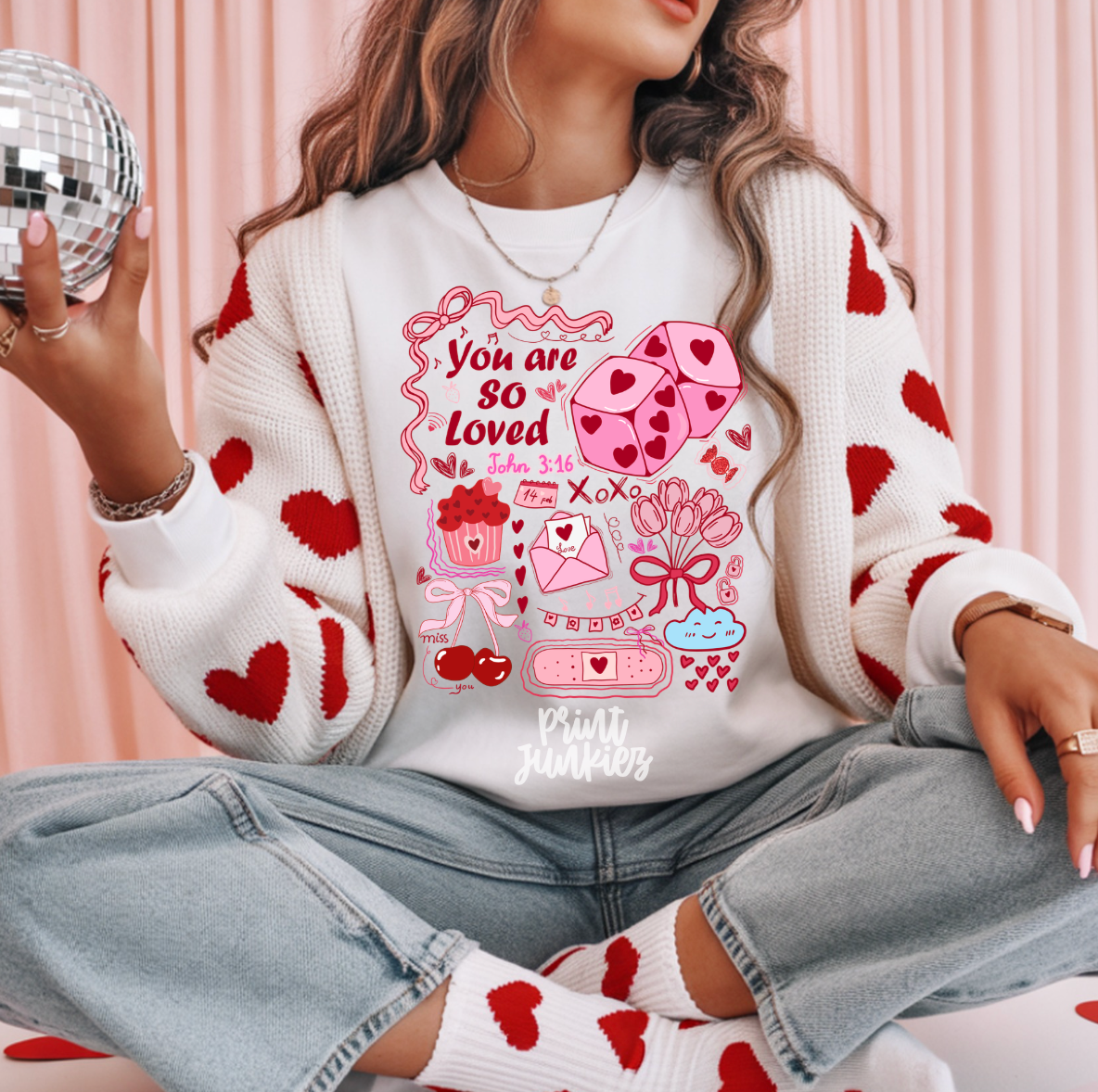 You Are So Loved Valentines Mix - DTF