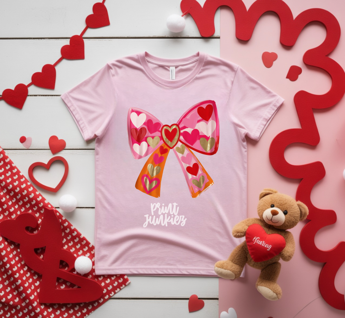 Heart Bow - DTF