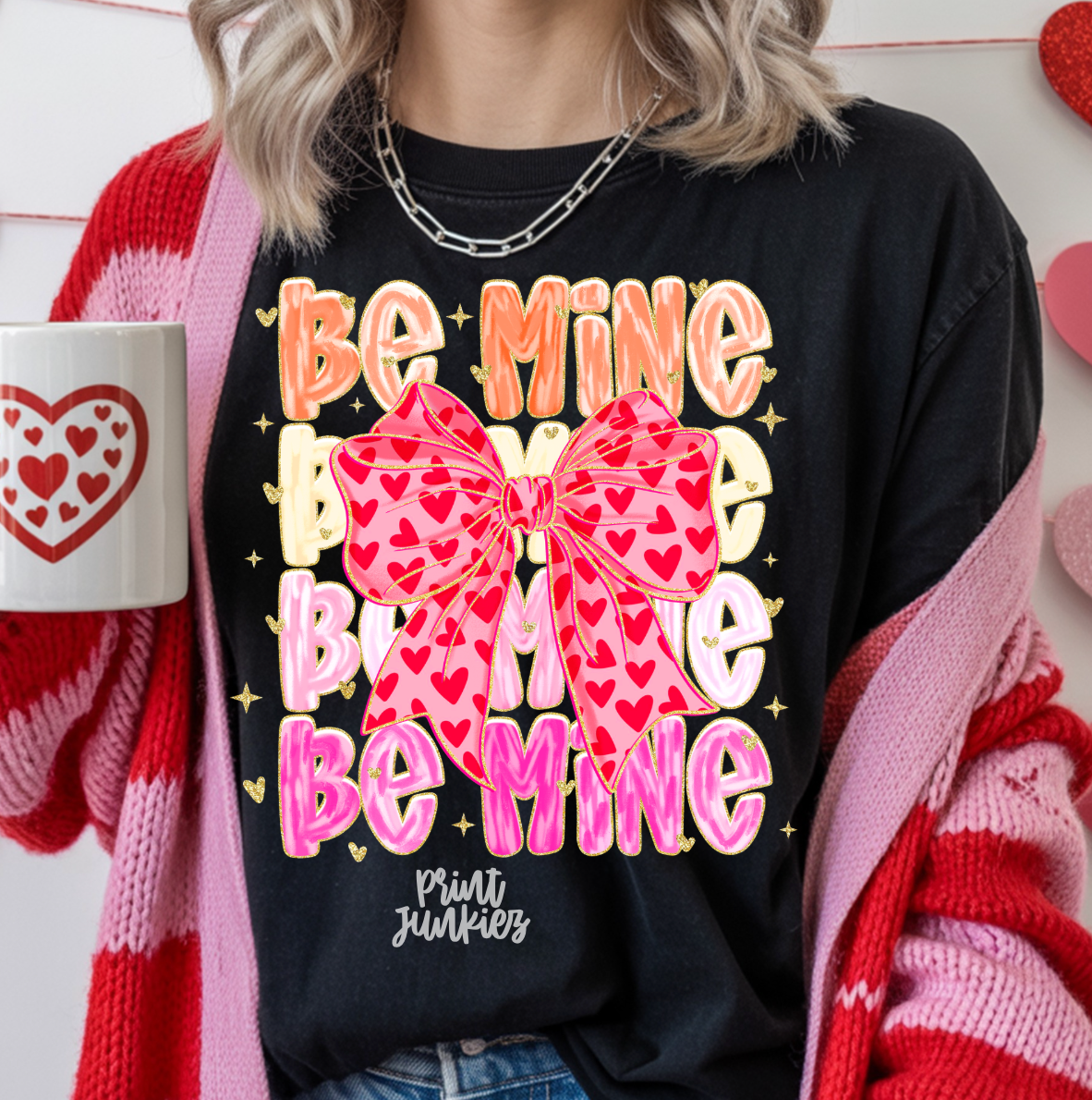 Be Mine Stacked Coquette - DTF