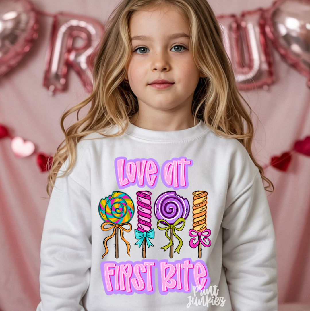 Love at First Bite Pink - DTF