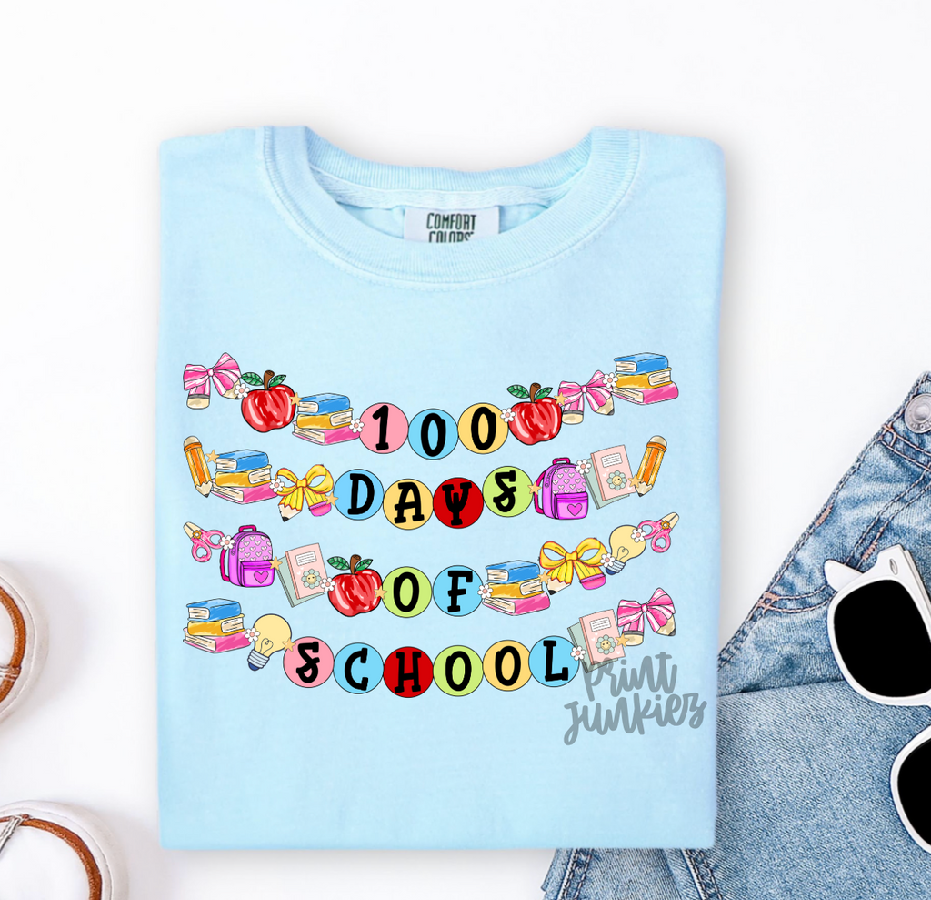 100 Days of School Friendship Bracelets - DTF