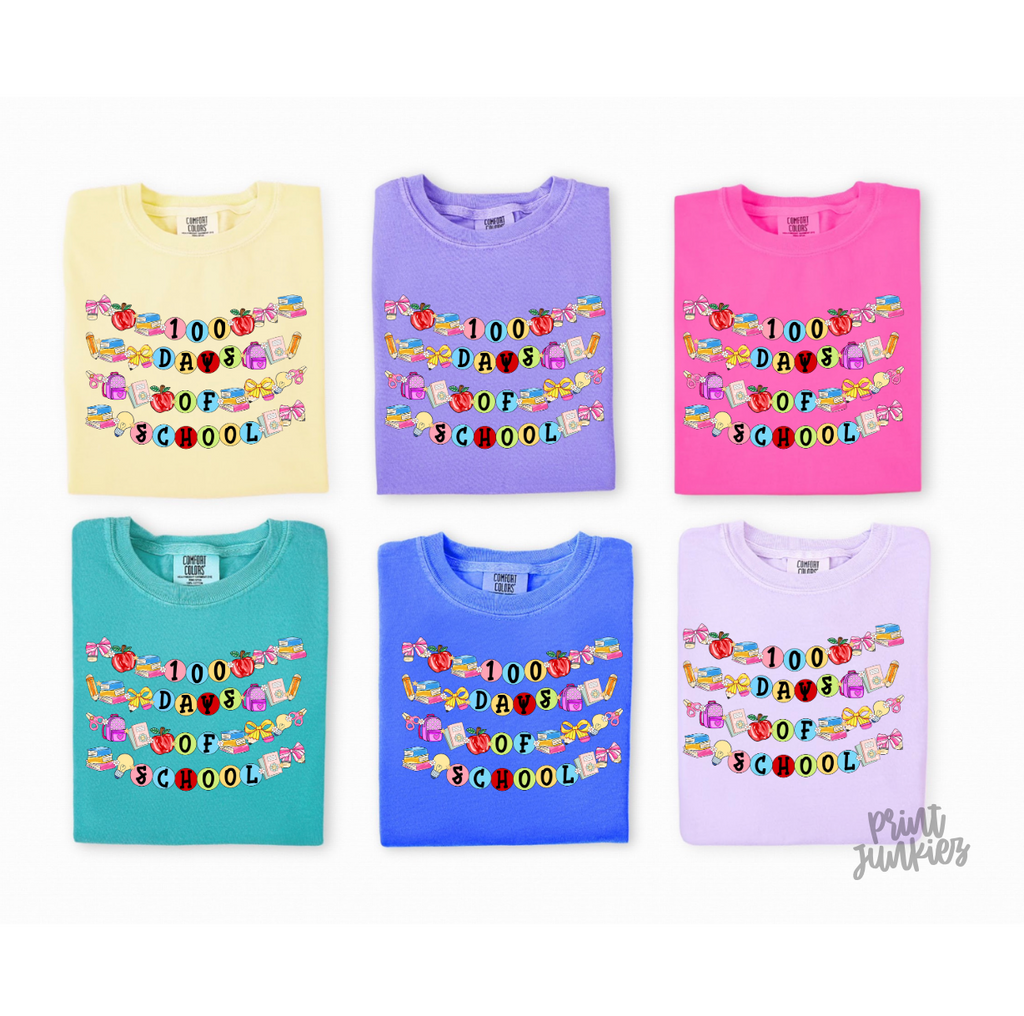 100 Days of School Friendship Bracelets - DTF