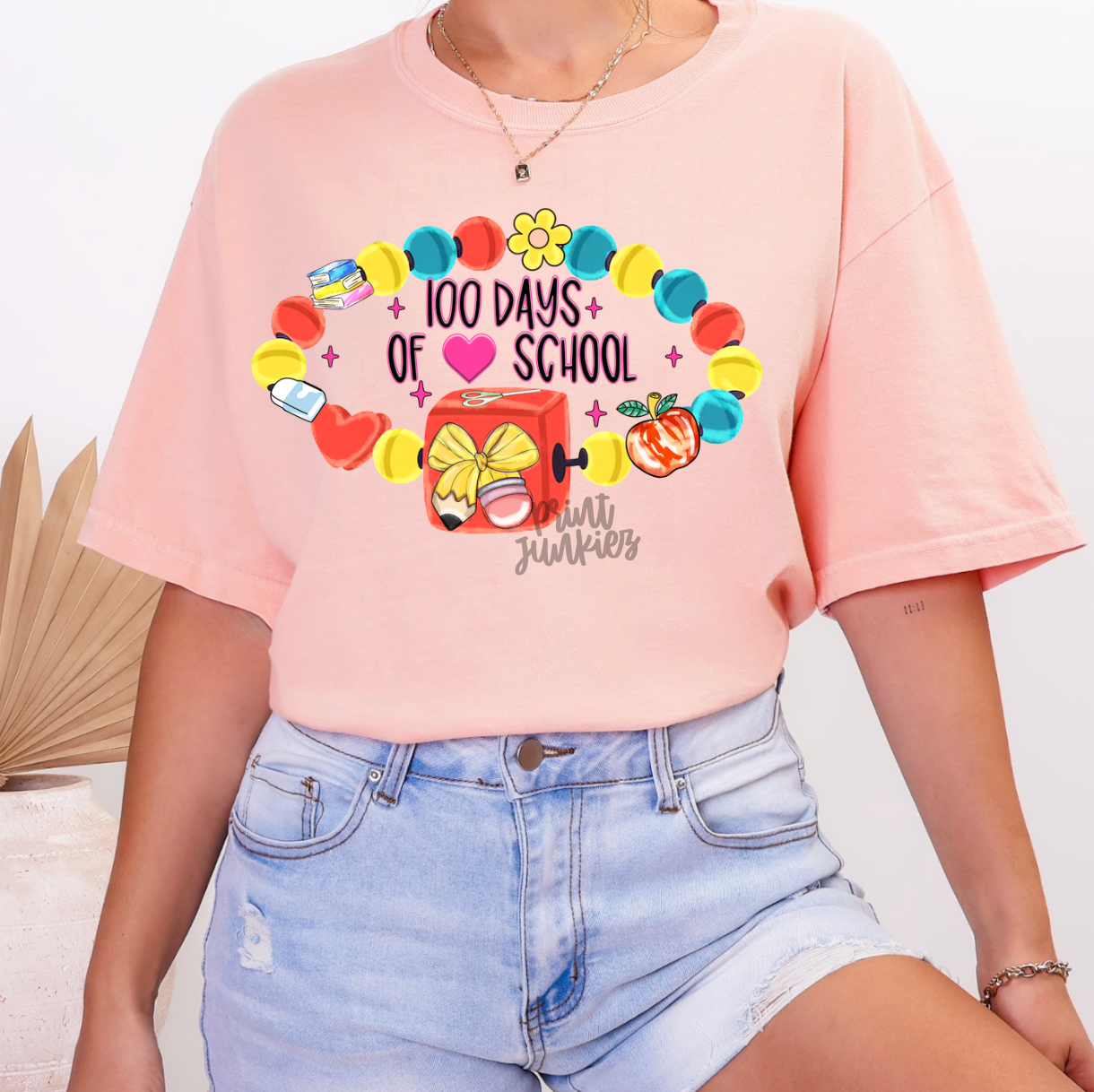 100 Days of School Bracelet - DTF