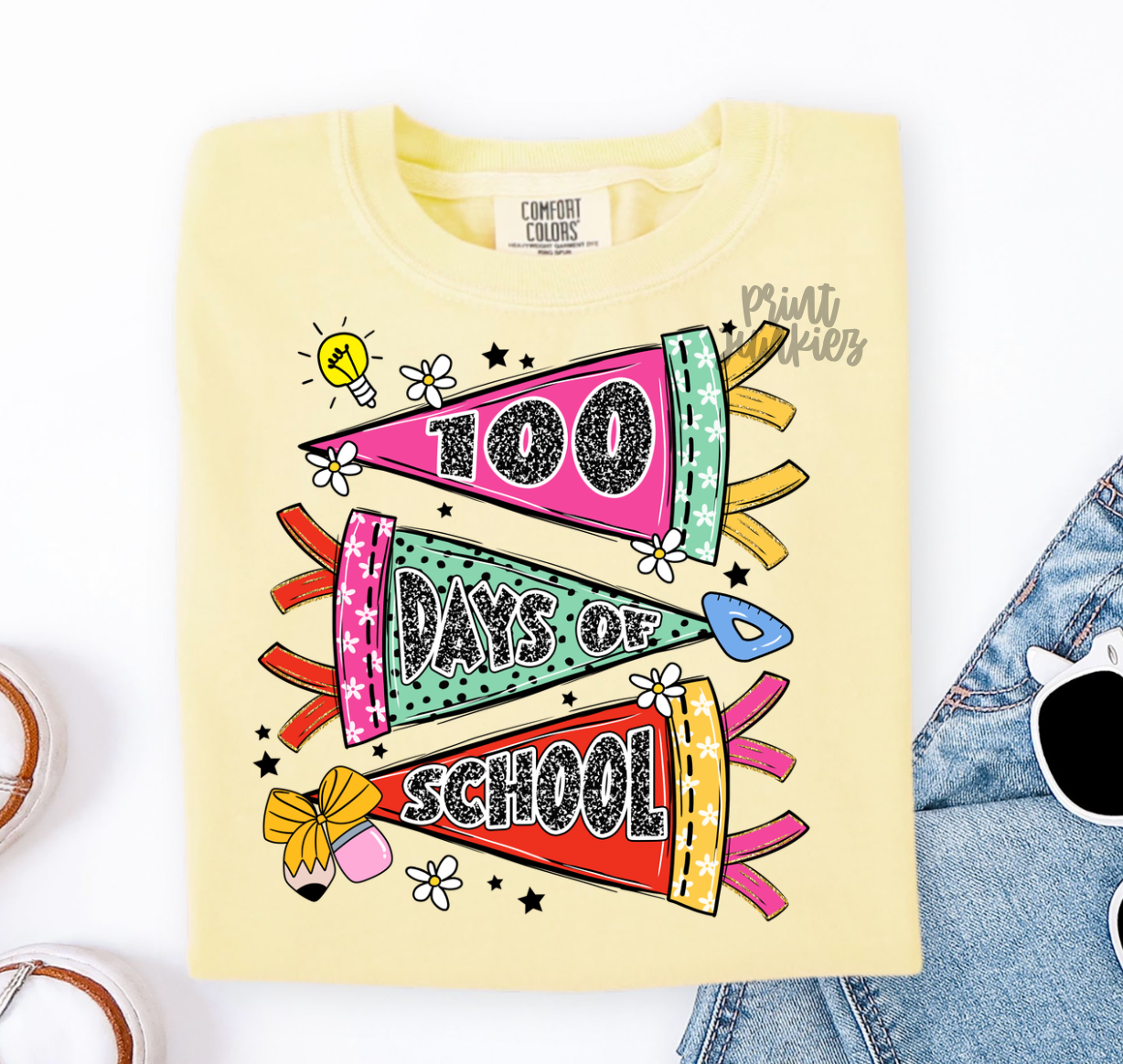 100 Days of School Banner - DTF