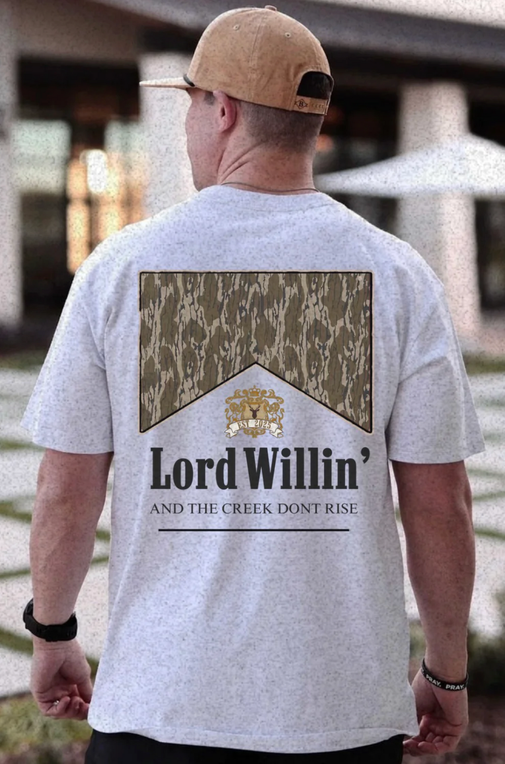 Lord Willing Camo - DTF