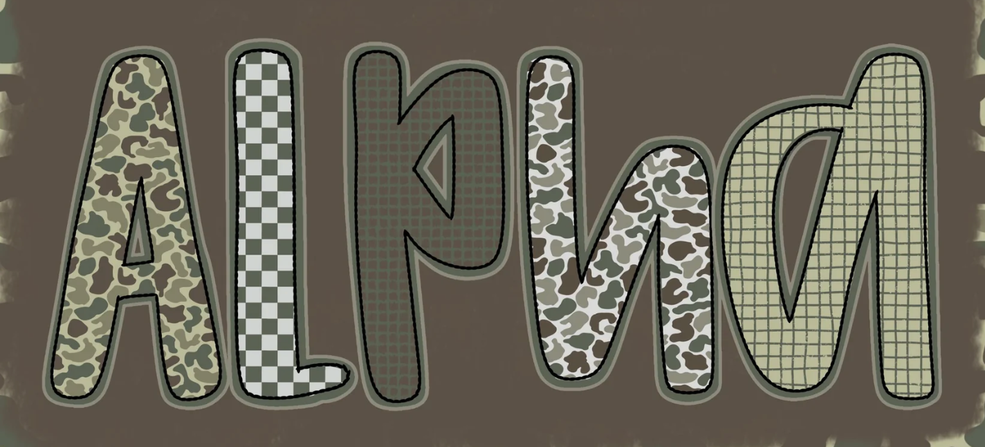 Duck Camo Alpha - CUSTOM - DTF