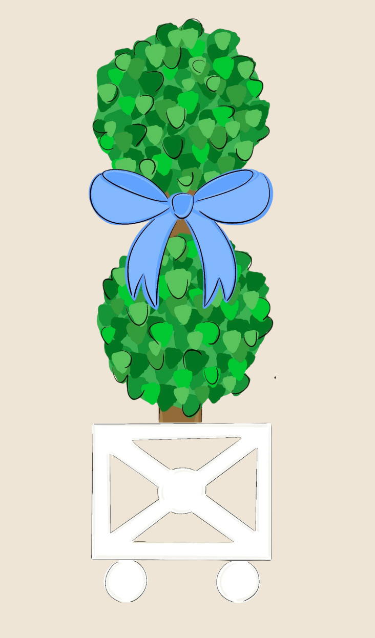 Topiary Door Hanger