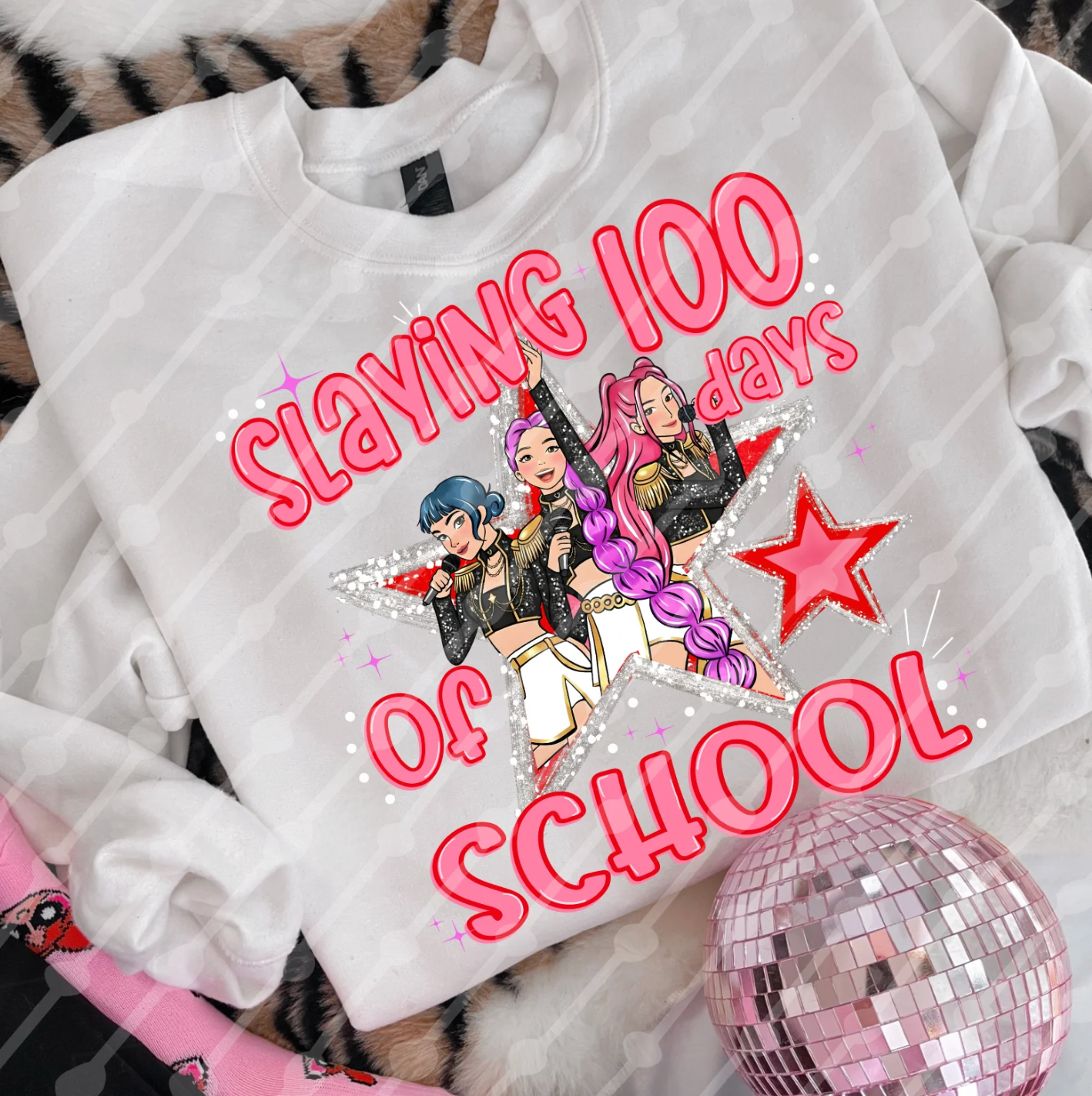Slaying 100 Days of School K-pop - DTF