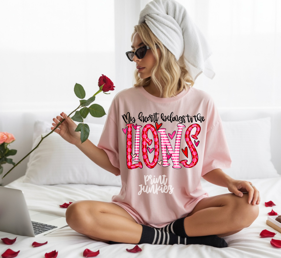 My Heart Belongs to the Lions - DTF