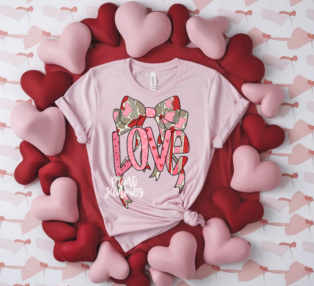 Love Camo Coquette - DTF