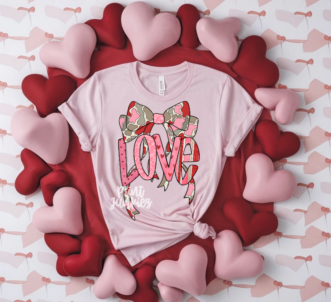 Love Camo Coquette - DTF