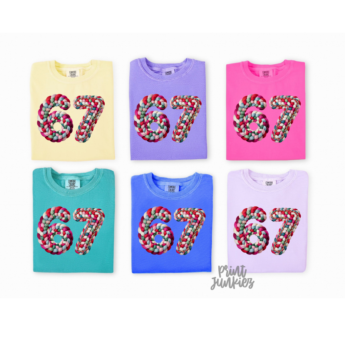 6 7 Faux Crochet - DTF