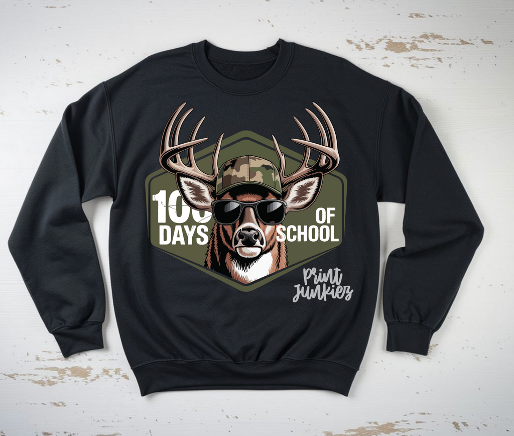 100 Days of School Deer - DTF