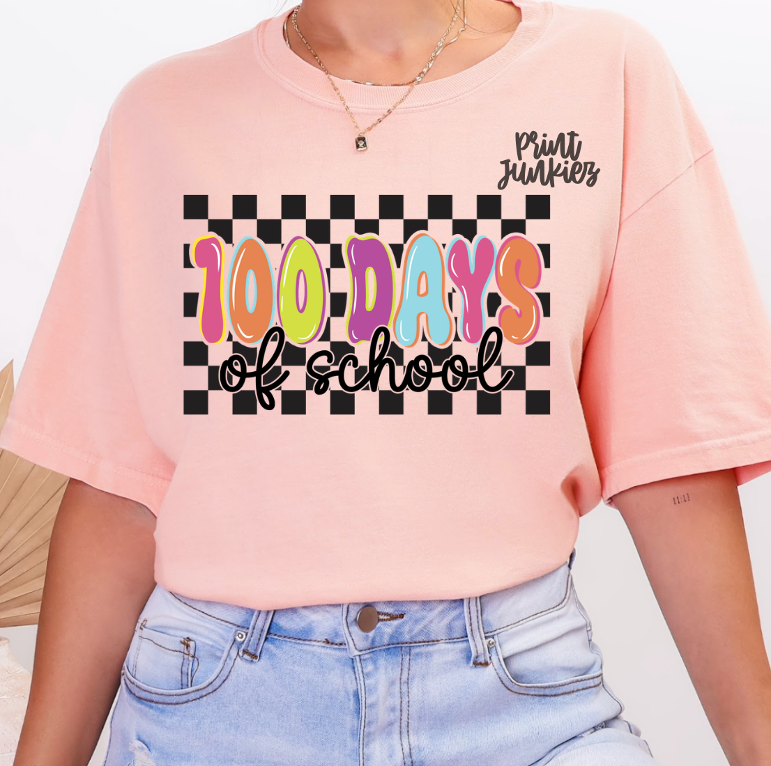 100 Days of School Retro - DTF
