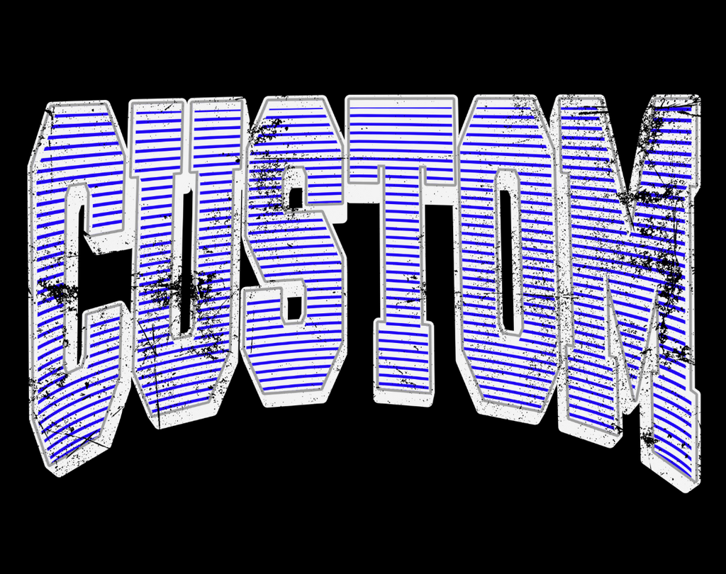 Stripy Grunge CUSTOM - DTF - DIGITAL