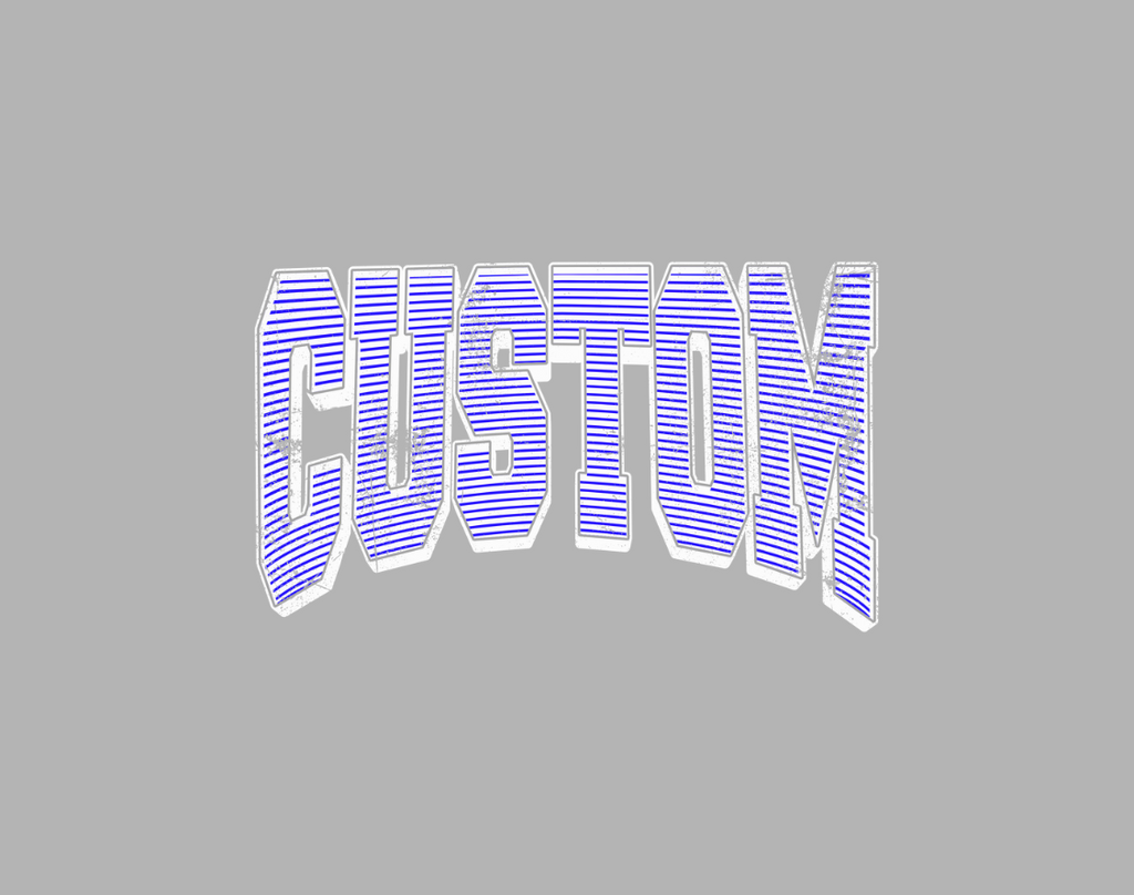 Stripy Grunge CUSTOM - DTF - DIGITAL
